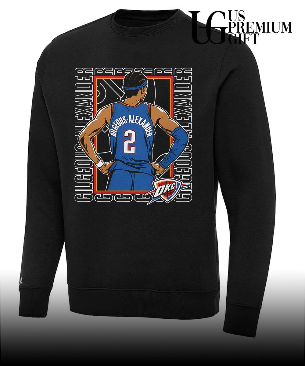 Shai Gilgeous-Alexander Oklahoma City Thunder NBA 2 GILGEOUS-ALEXANDER OKC shirt Unisex