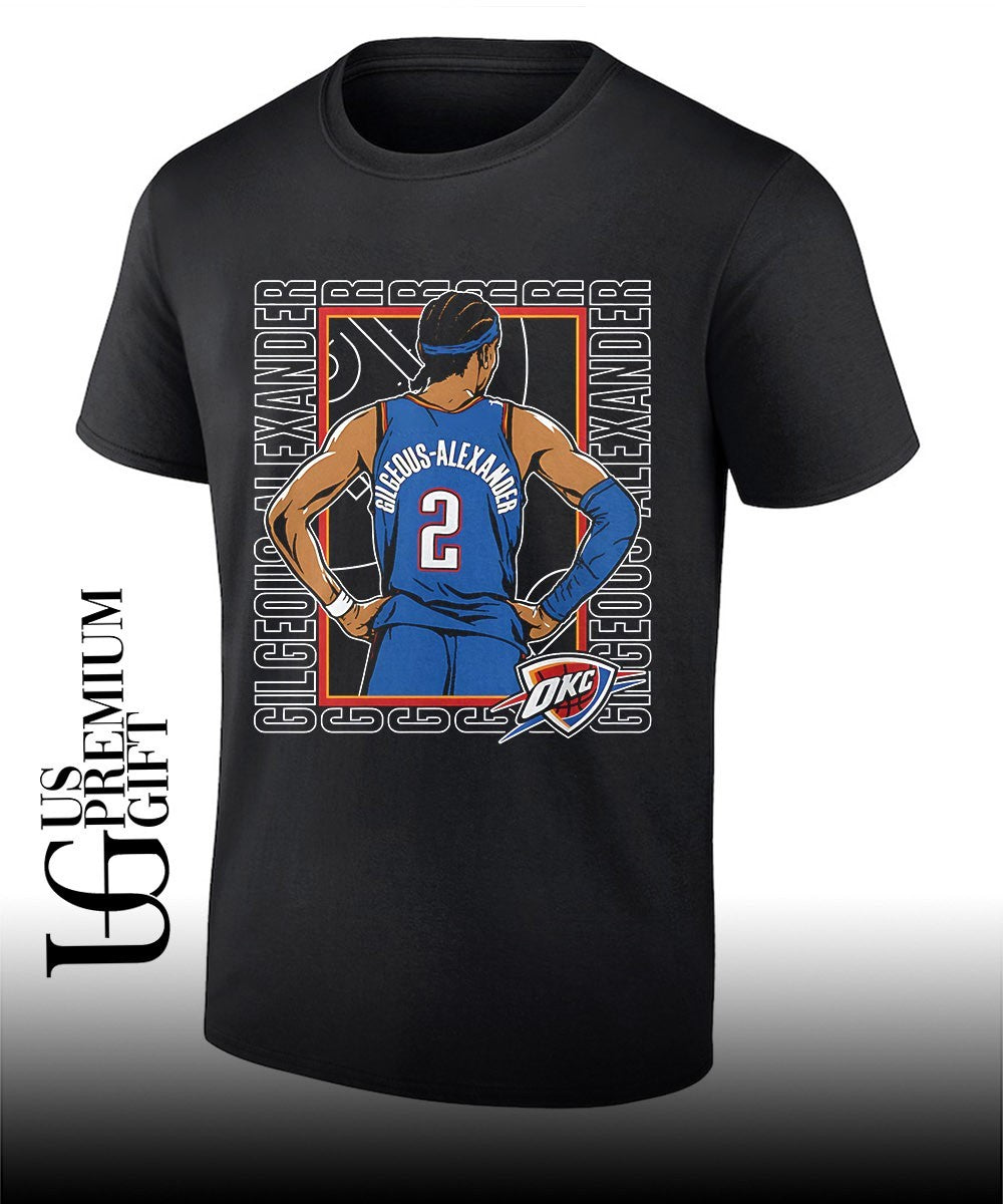 Shai Gilgeous-Alexander Oklahoma City Thunder NBA 2 GILGEOUS-ALEXANDER OKC shirt Unisex