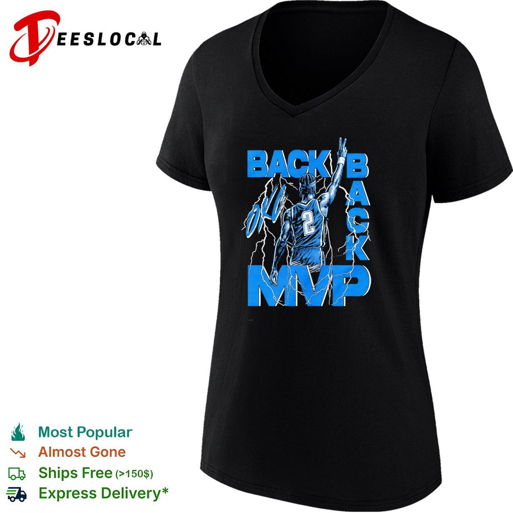 Shai Gilgeous Alexander Oklahoma City Thunder NBA Back to Back MVP Basketball shirt Unisex