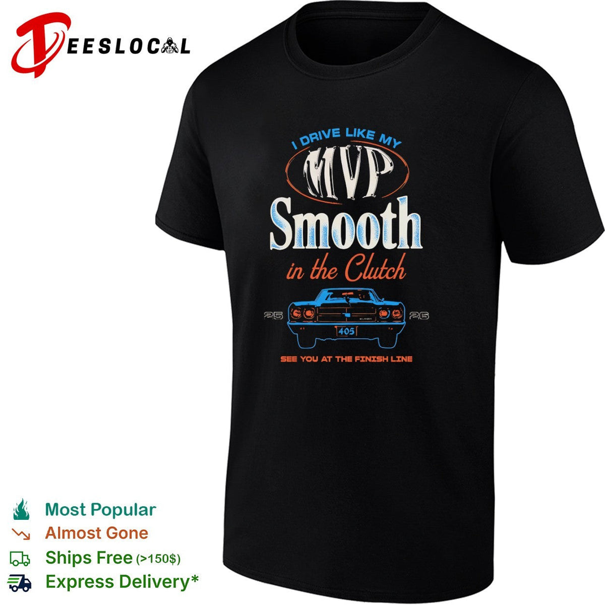 Shai Gilgeous Alexander Oklahoma City Thunder NBA I Drive Like My MVP Smooth shirt Unisex