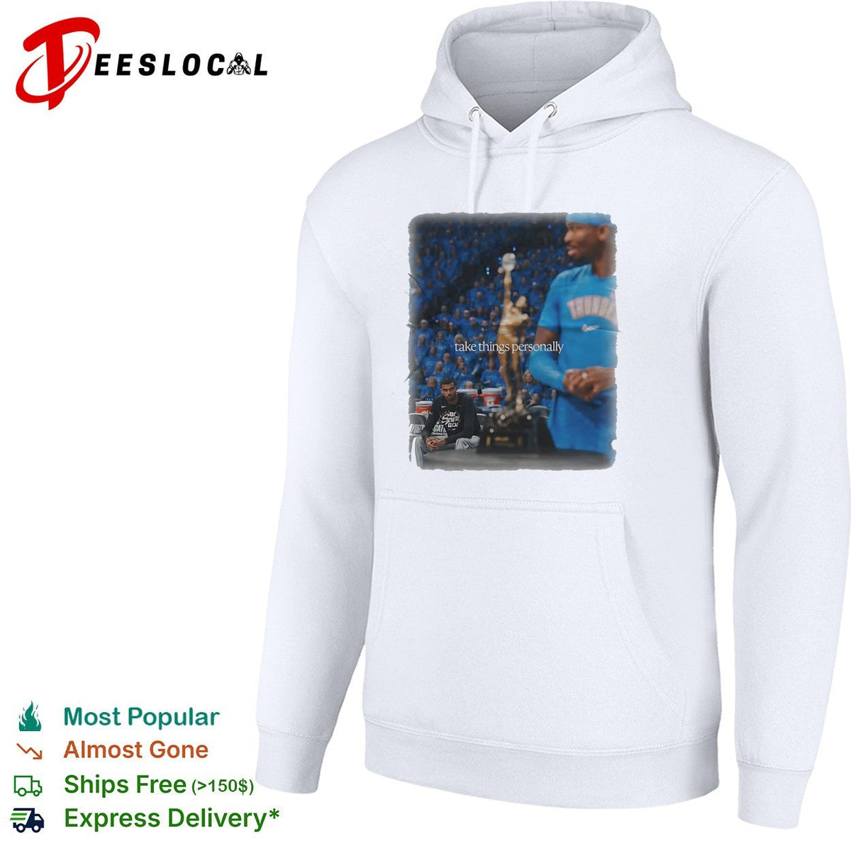Shai Gilgeous Alexander Oklahoma City Thunder NBA take things personally shirt Unisex