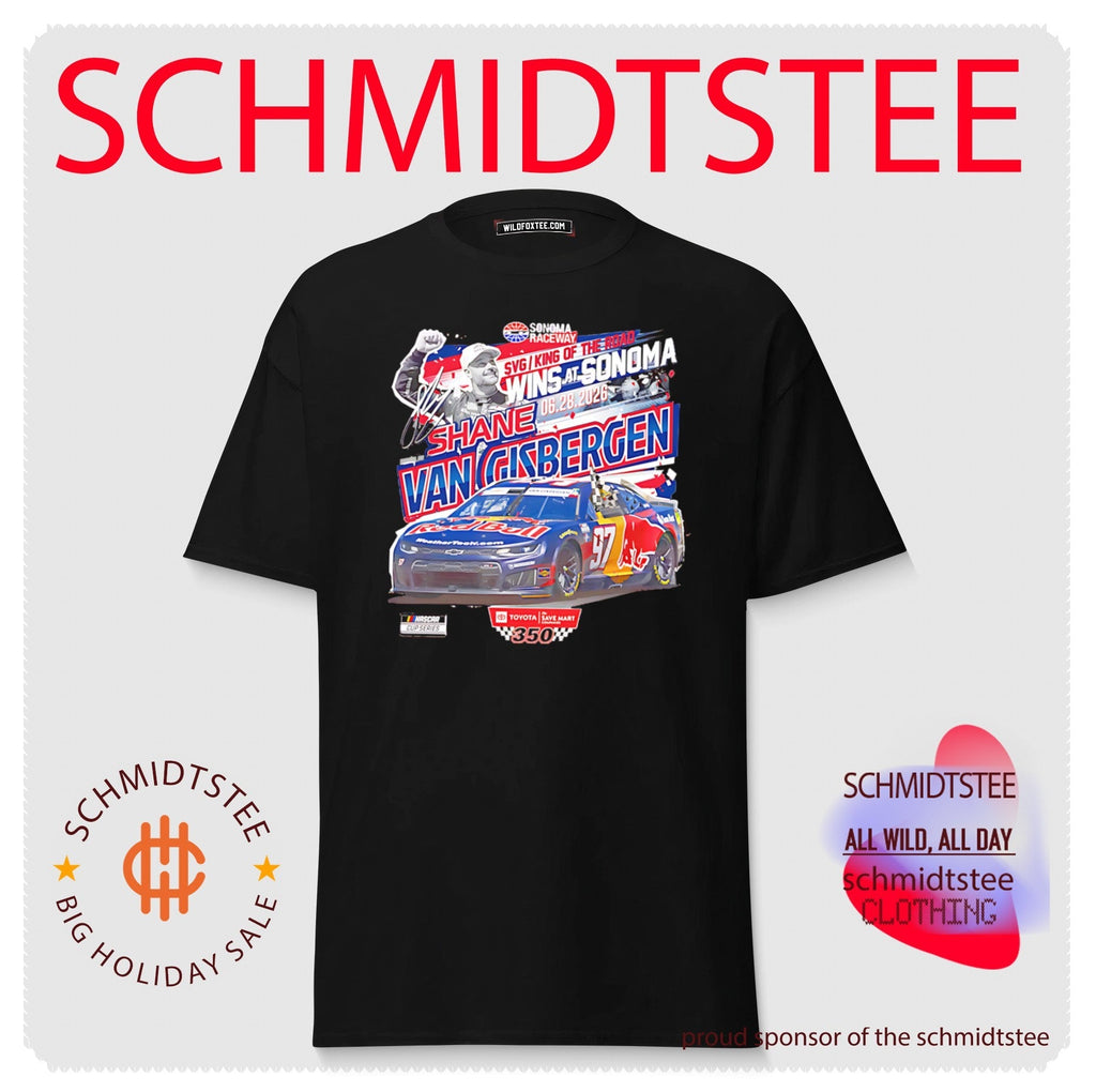 Shane van Gisbergen 2026 Toyota Save Mart 350 Winner Trackhouse Racing shirt Unisex