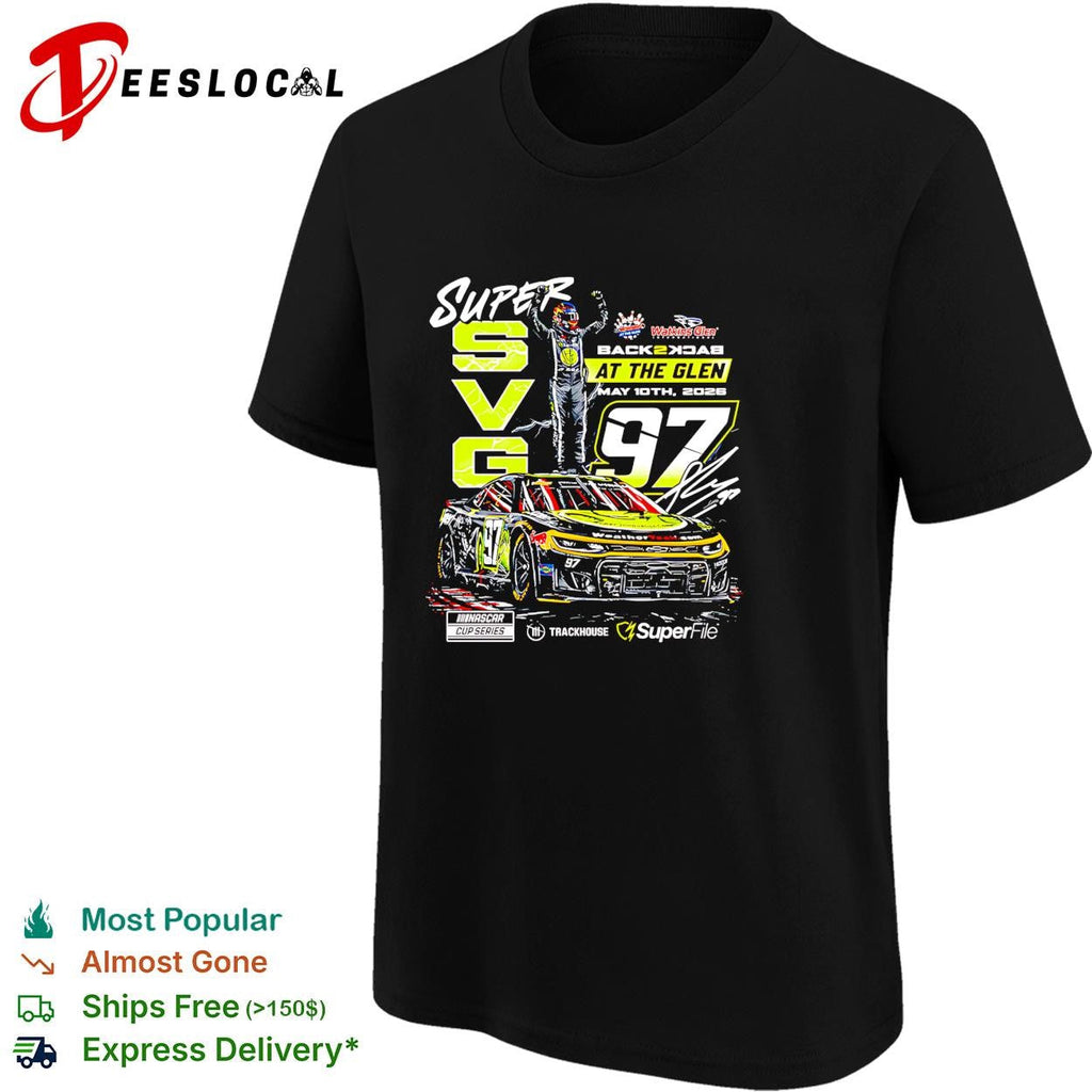 Shane van Gisbergen 97 back 2 back at the Glen May 2026 NASCAR shirt Unisex