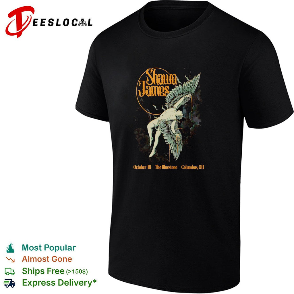 Shawn James the Bluestone Columbus Ohio tour shirt Unisex