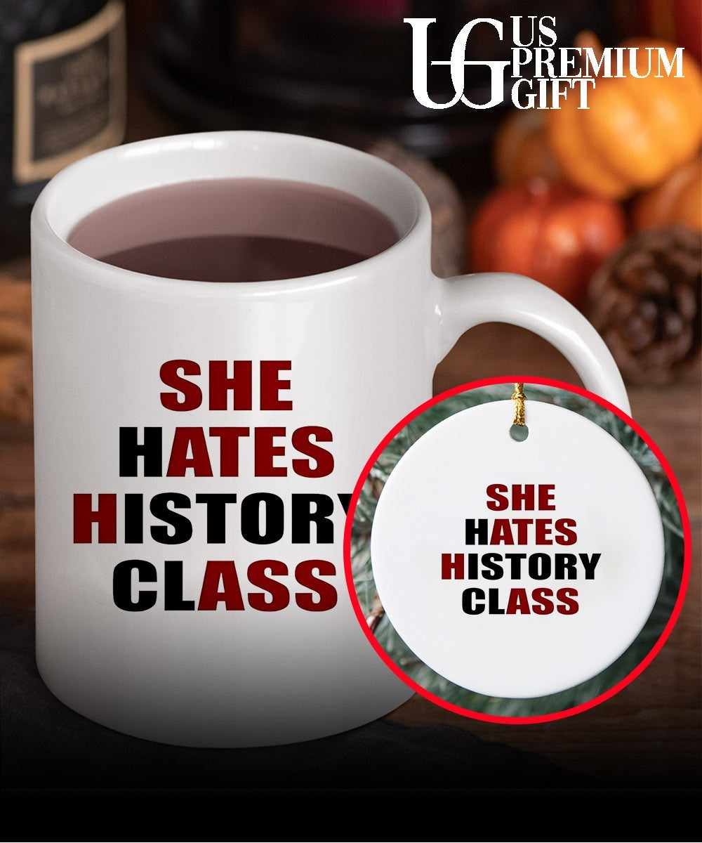 She Hates History Class shirt Unisex