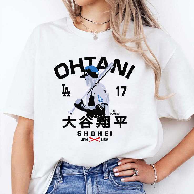 Shohei Ohtani JPN X USA T Shirt Unisex