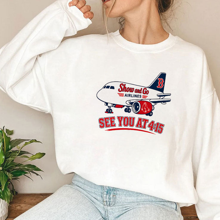 Show ‘Em Go Bananas See You At 4:15 Boston Baseball Bullpen T Shirt Unisex