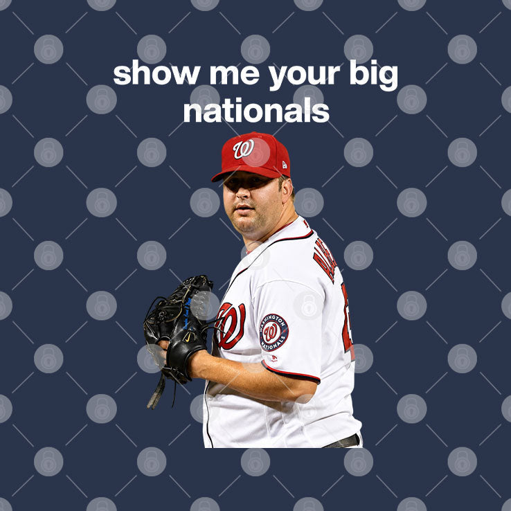Show Me Your Big Nationals Matt Albers Shirt Unisex