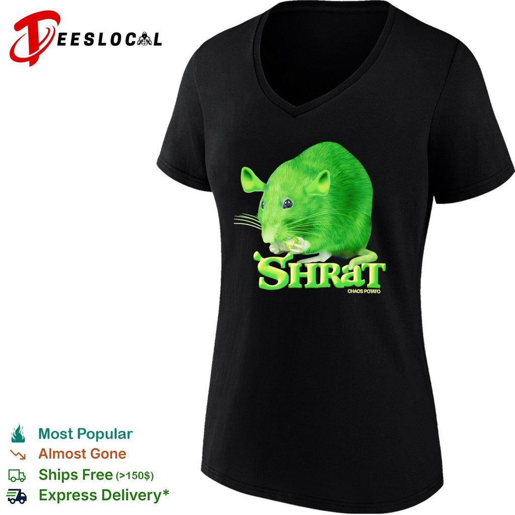 Shrat Chaos Potato Shrek Rat Meme Shirt Unisex