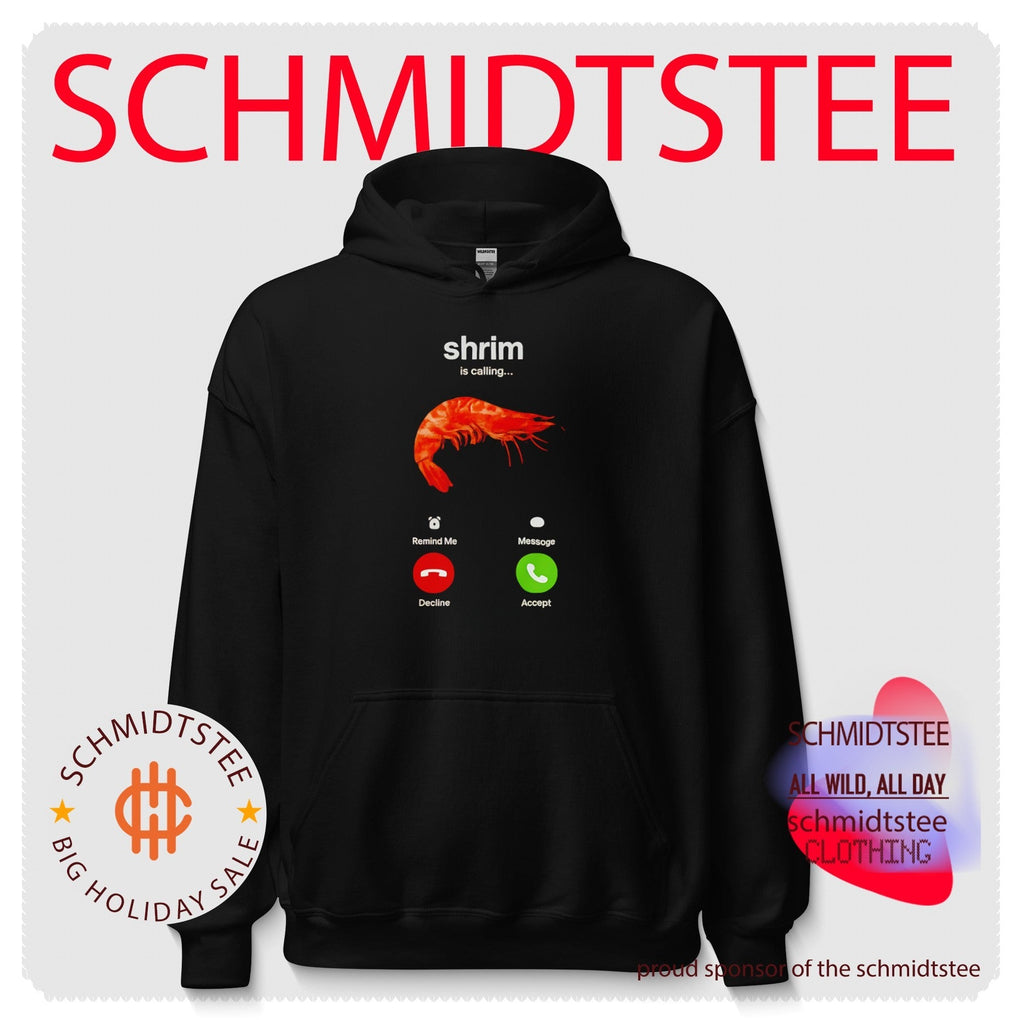 Shrim Is Calling Funny Incoming Call shrimp shirt Unisex