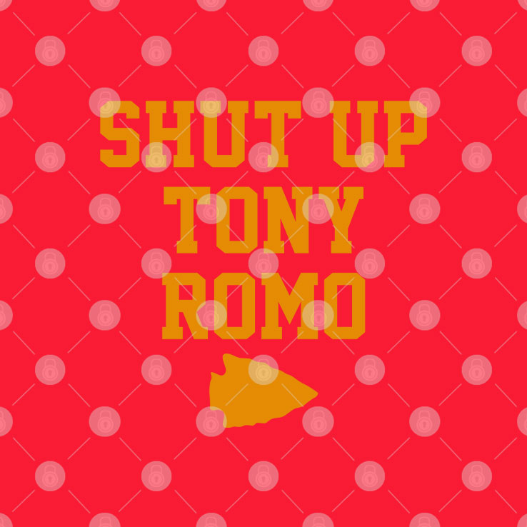 Shut Up Tony Romo Tee Shirt Unisex