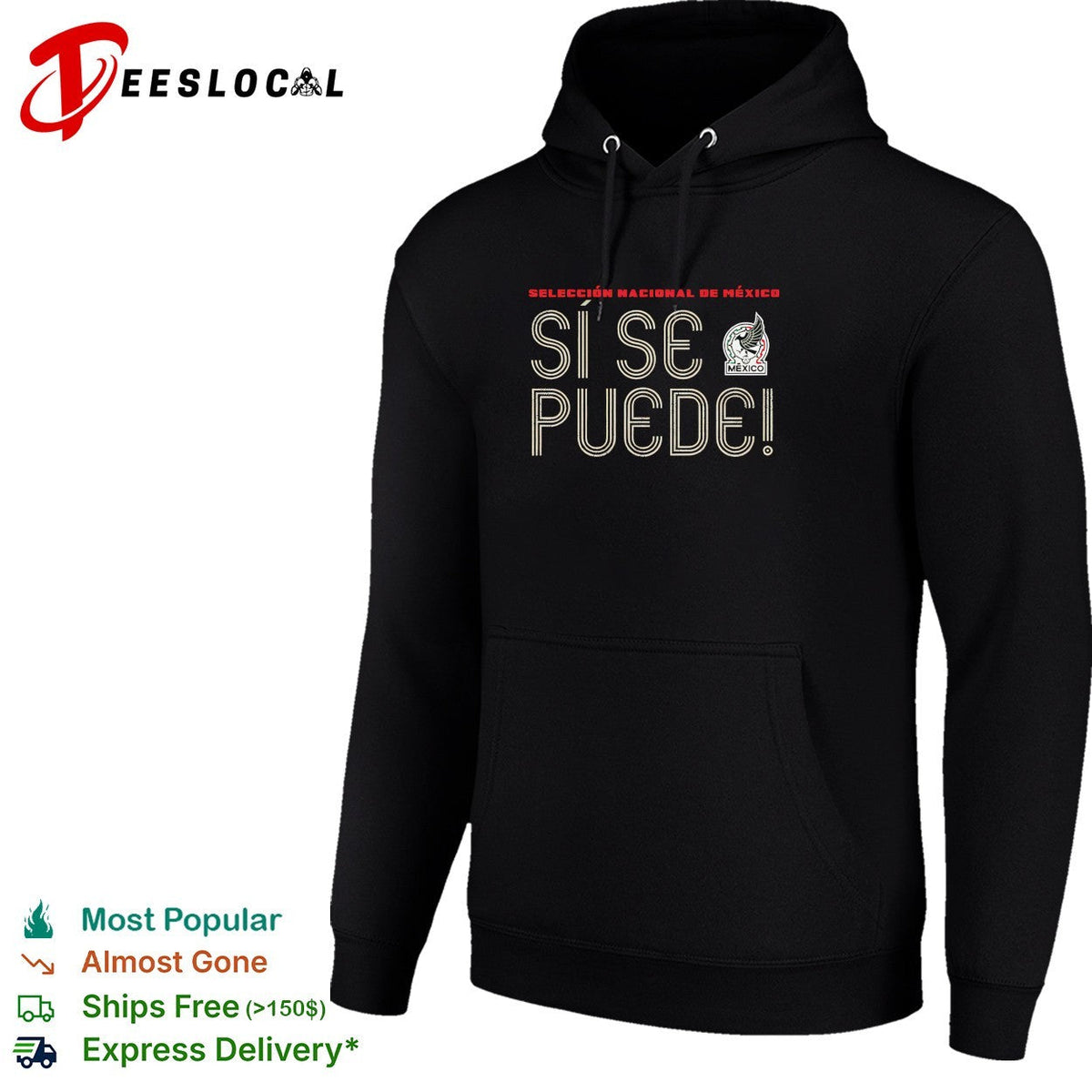 Si se puede Mexico Seleccion Nacional dark minimal shirt Unisex
