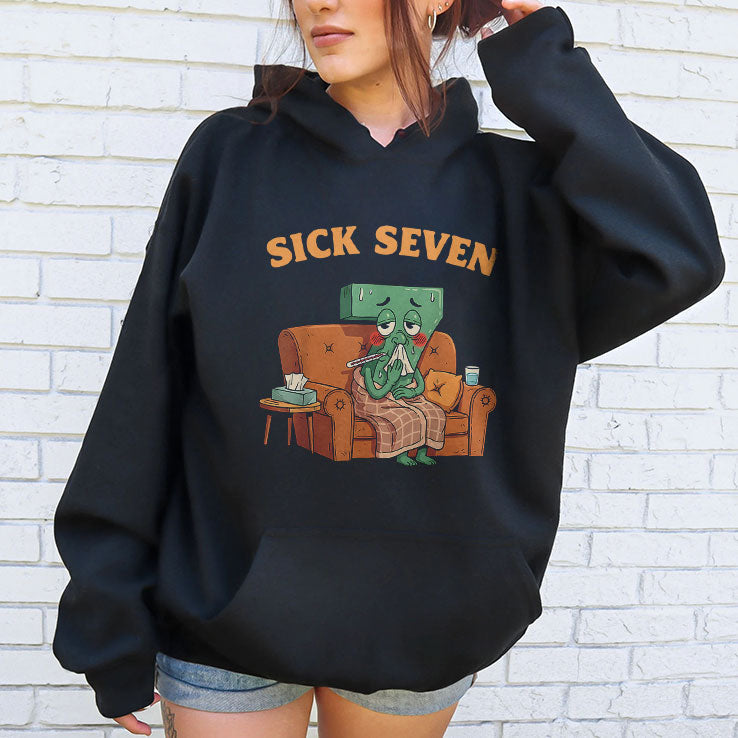 Sick Seven 67 Halloween Costume Fun Wordplay Design T Shirt Unisex