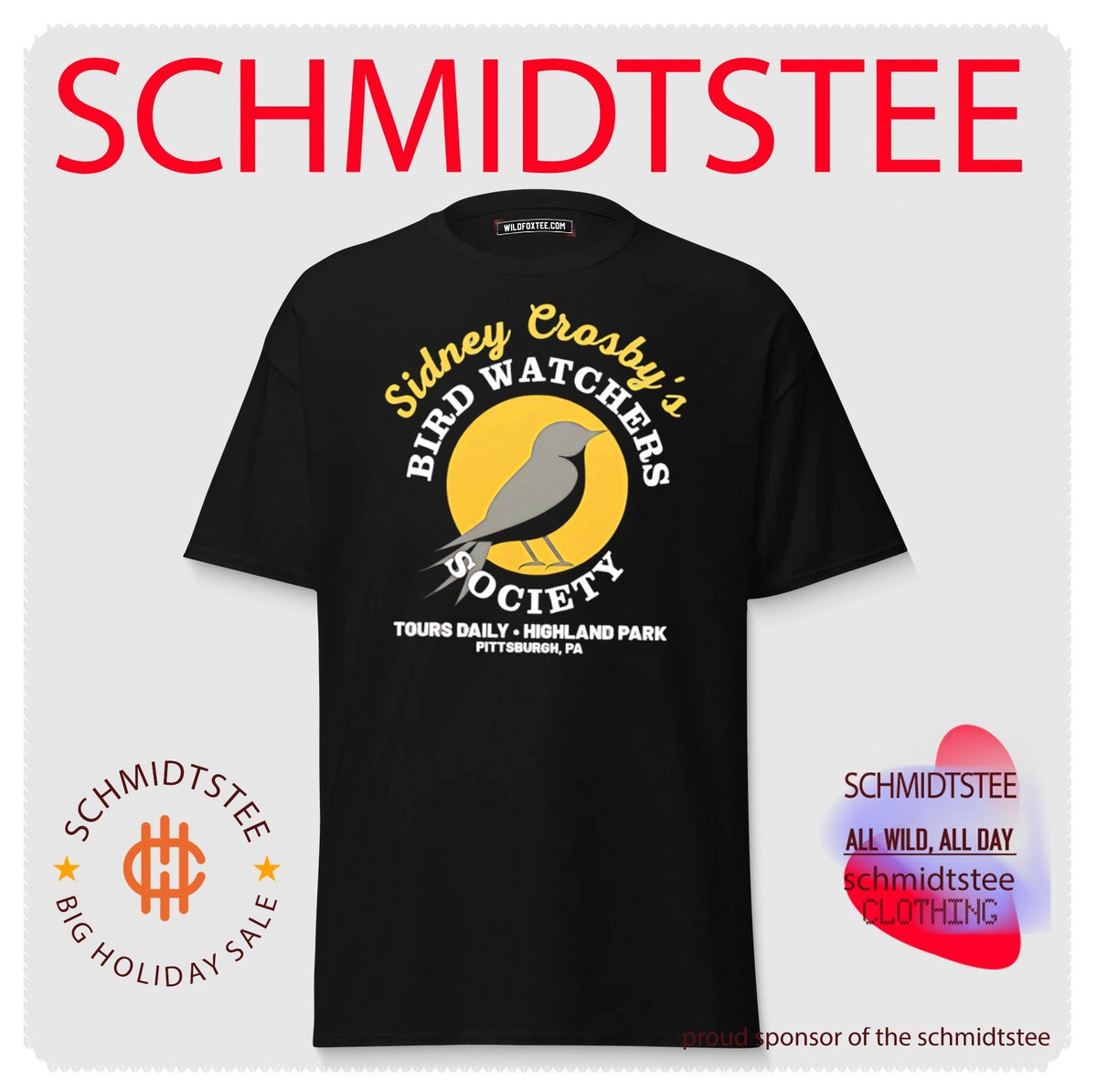 Sidney Crosby’s bird watchers society tours daily Highland Park shirt Unisex