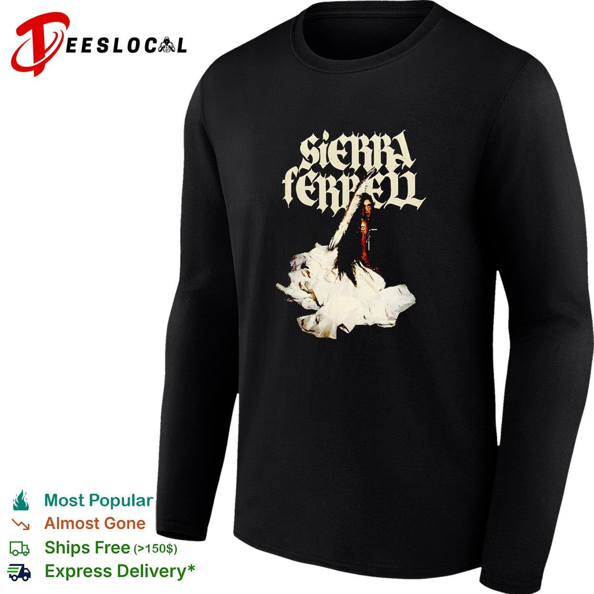 Sierra Ferrell Americana folk music singer songwriter concert shirt Unisex