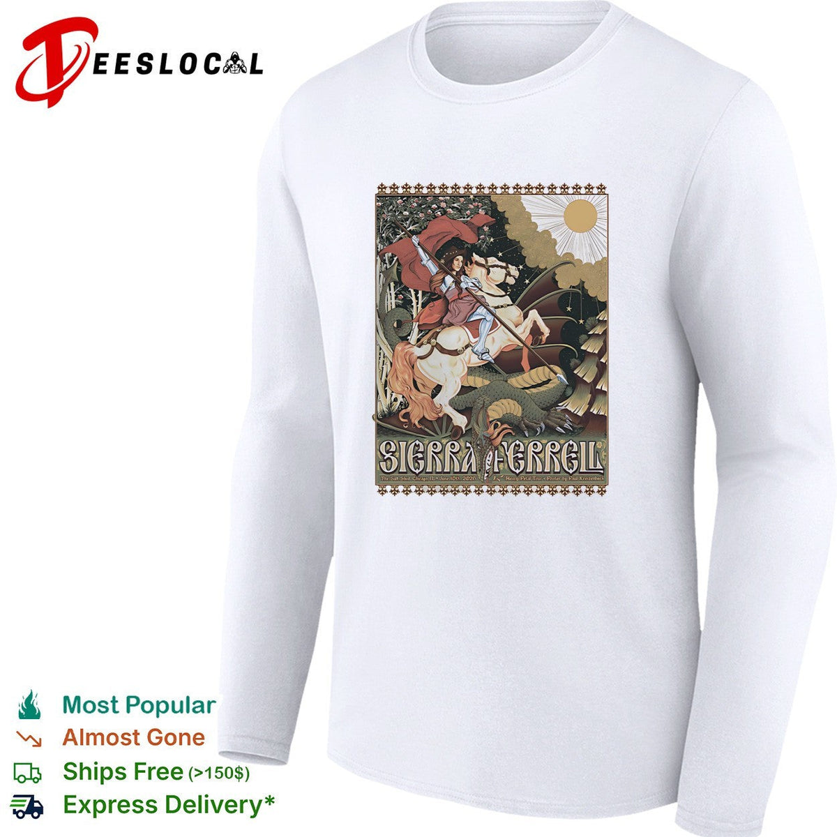 Sierra Ferrell Chicago Illinois 2026 Event At The Salt Shed On June 10 2026 shirt Unisex