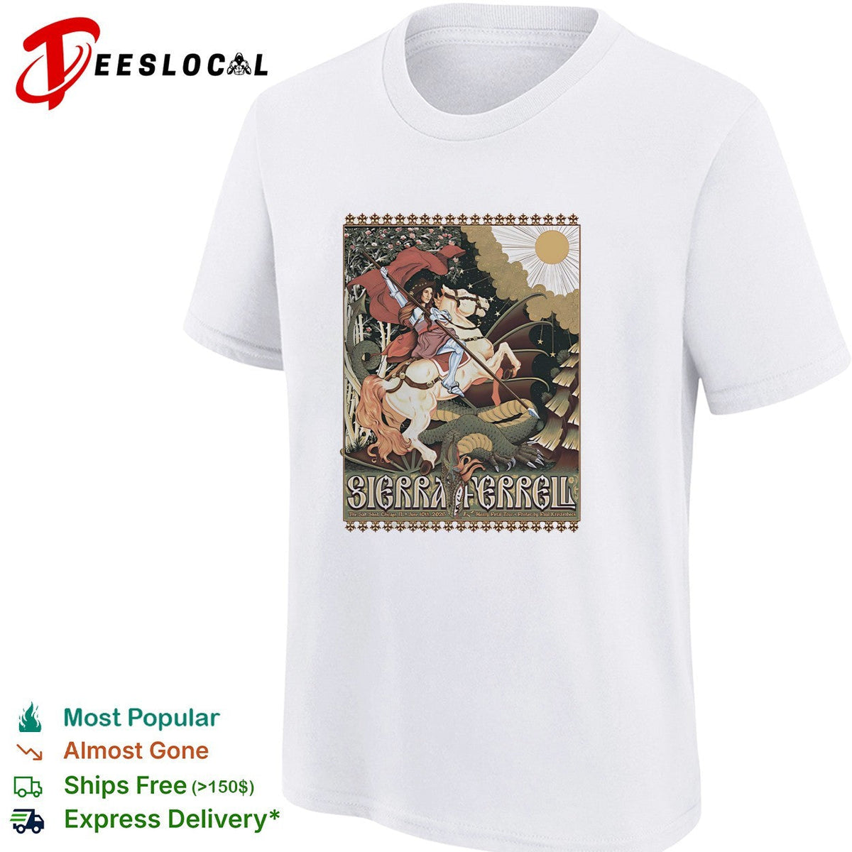 Sierra Ferrell Chicago Illinois 2026 Event At The Salt Shed On June 10 2026 shirt Unisex