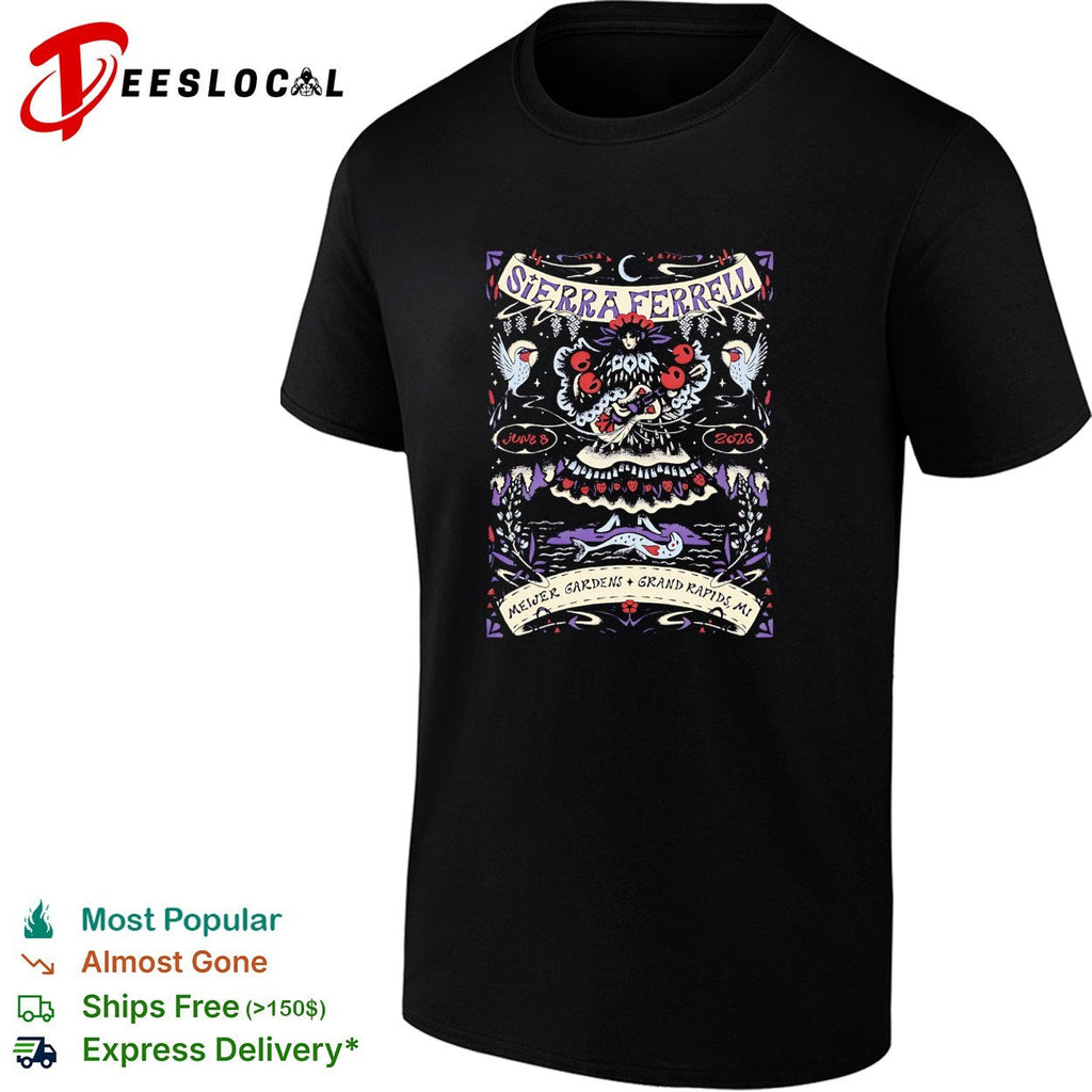 Sierra Ferrell June 8 2026 Meijer Gardens Grand Rapids MI concert event shirt Unisex