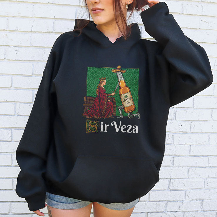 Sir Veza Cerueza Beer Mexican Sombrero T Shirt Unisex