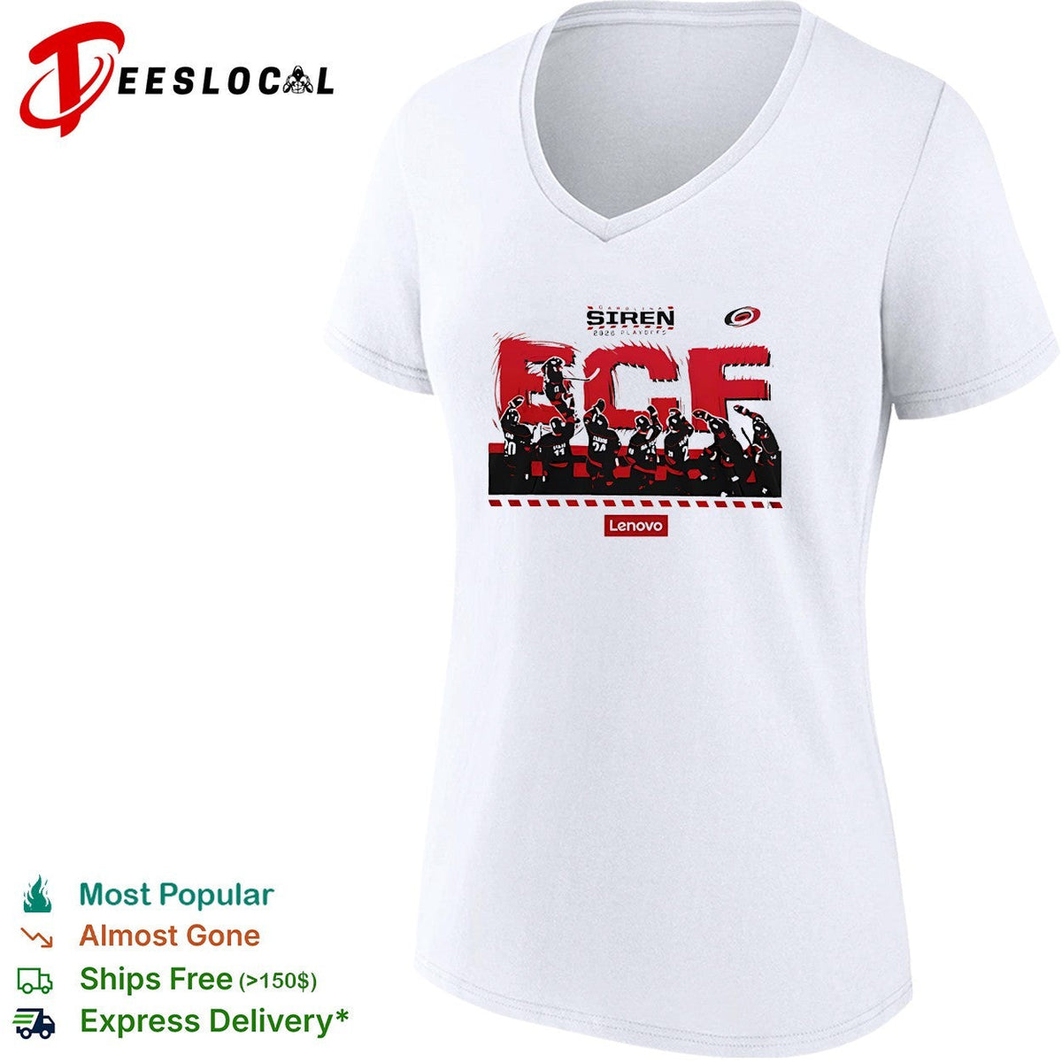 Siren 2026 playoffs ECF Carolina Hurricanes hockey team illustration shirt Unisex