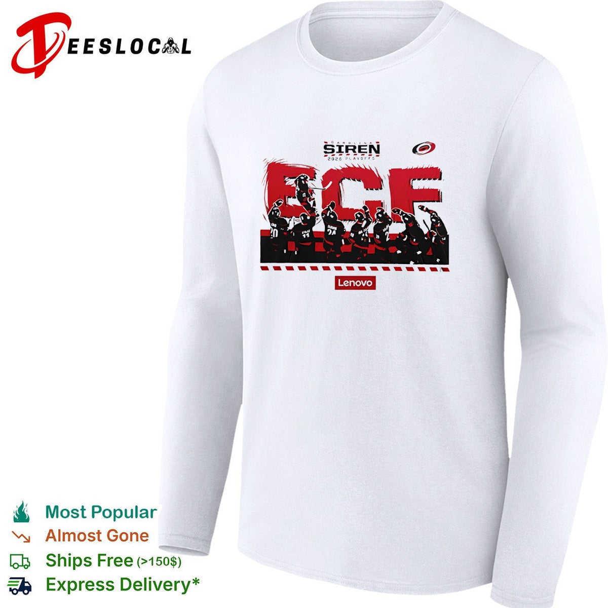 Siren 2026 playoffs ECF Carolina Hurricanes hockey team illustration shirt Unisex