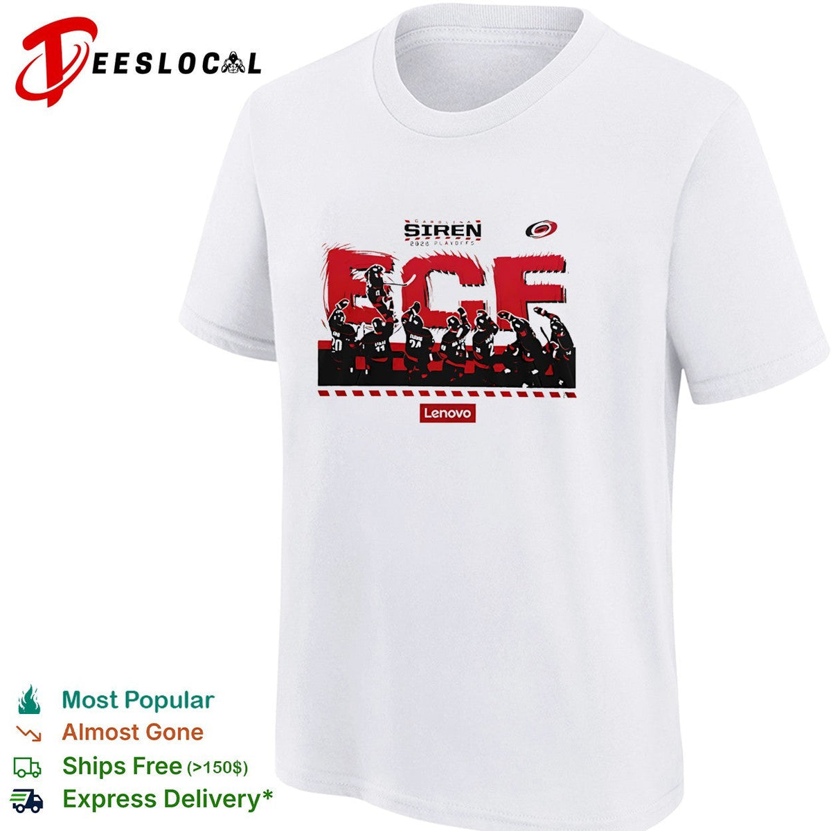 Siren 2026 playoffs ECF Carolina Hurricanes hockey team illustration shirt Unisex