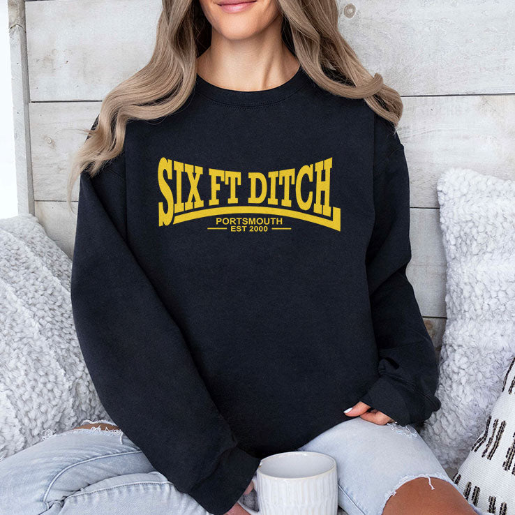 Six Ft Ditch Portsmouth Est 2000 T Shirt Unisex
