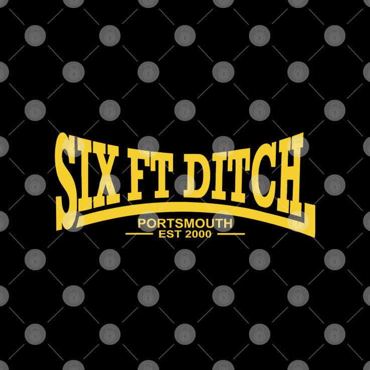Six Ft Ditch Portsmouth Est 2000 T Shirt Unisex