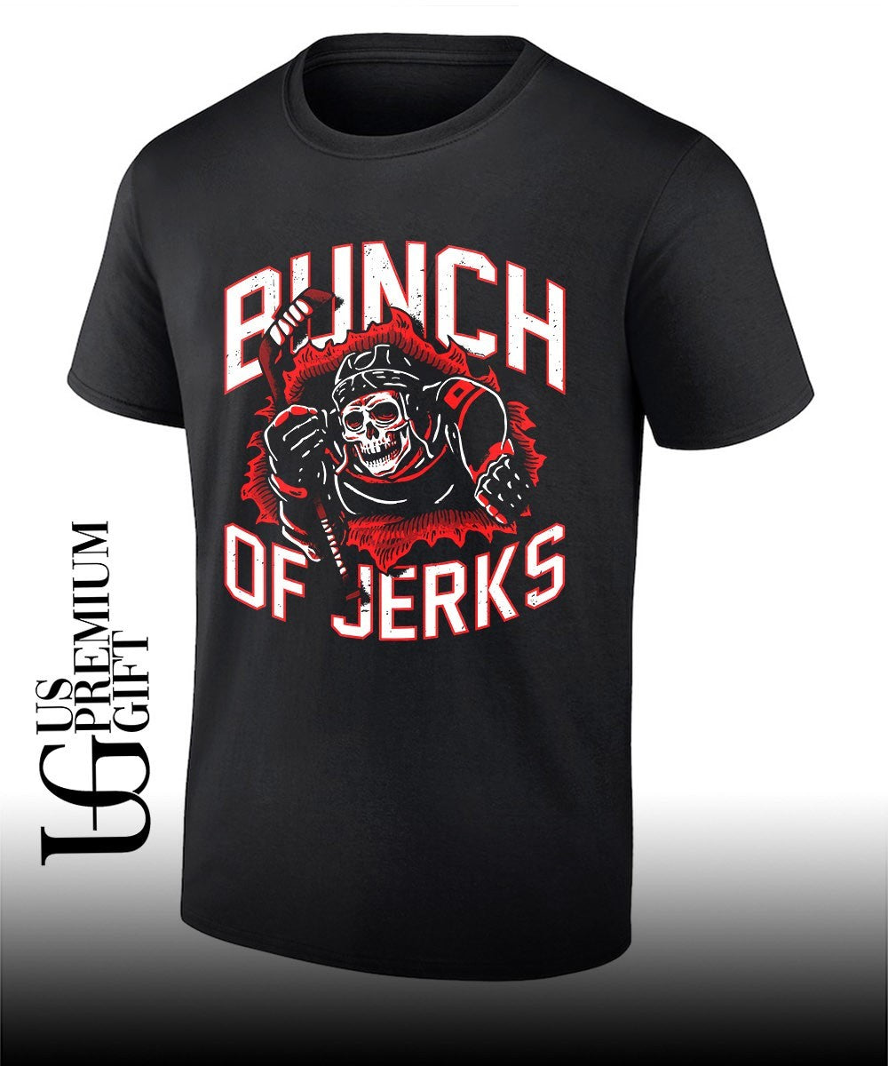 Skeleton Bunch of Jerks Carolina Hurricanes hockey shirt Unisex