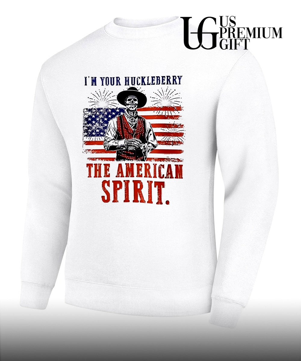 Skeleton Doc Holliday Tombstone I’m Your Huckleberry The American shirt Unisex