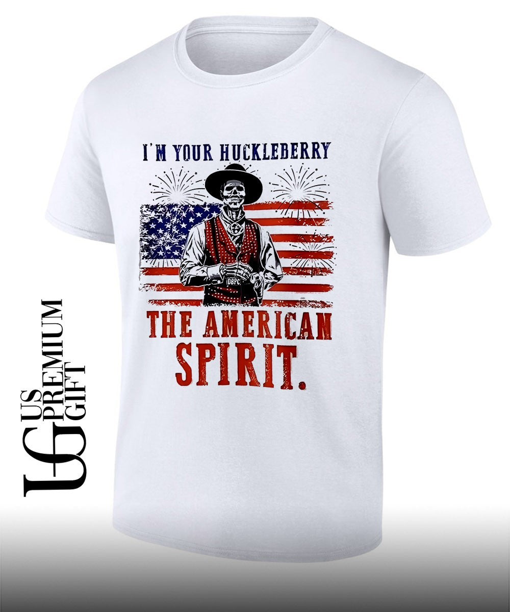 Skeleton Doc Holliday Tombstone I’m Your Huckleberry The American shirt Unisex