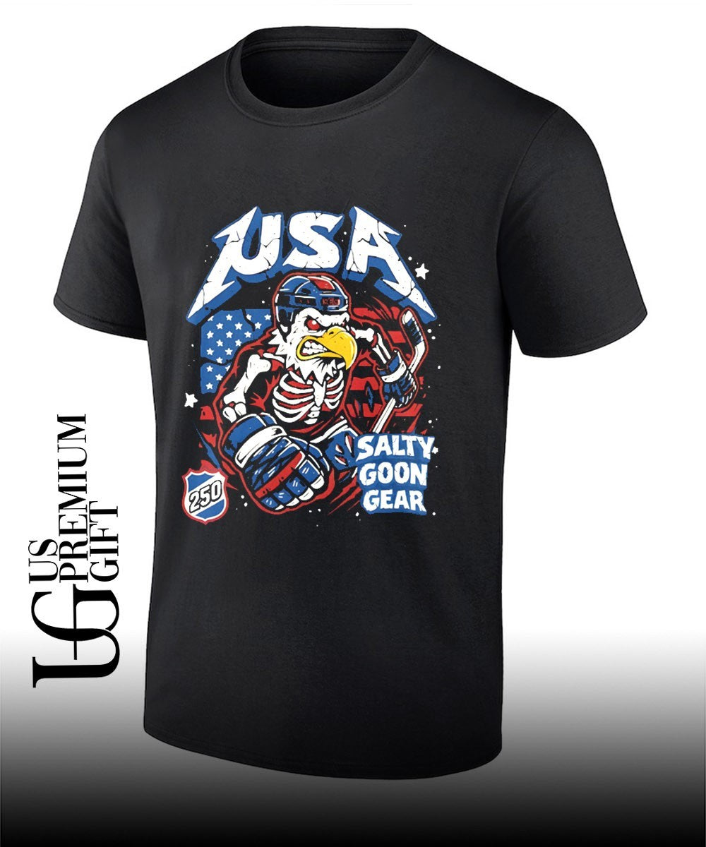 Skeleton Eagle USA 250 Salty Goon Gear shirt Unisex