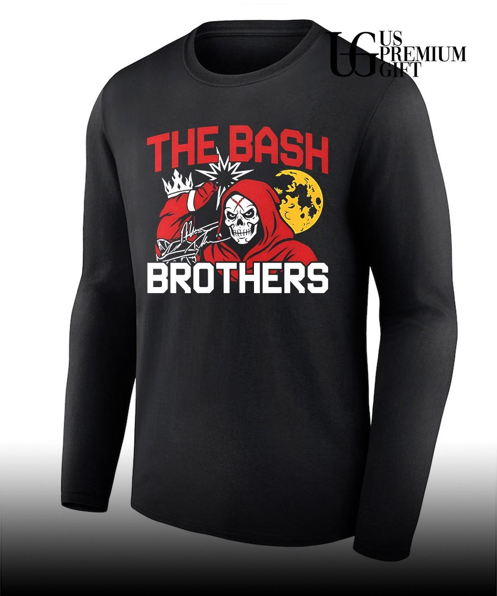 Skeleton Mexican Wrestling The Bash Brothers signature shirt Unisex