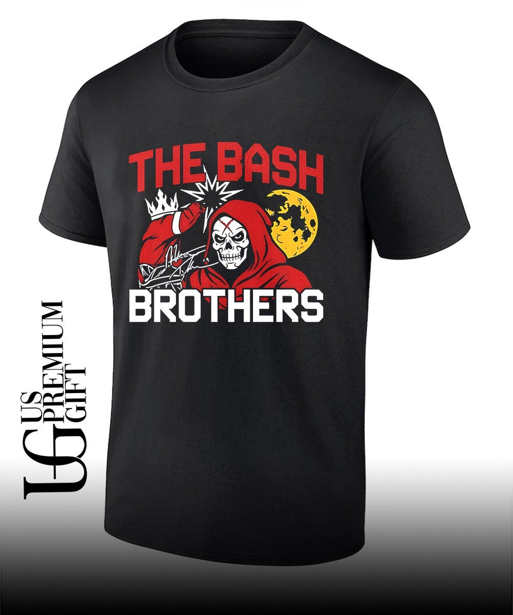 Skeleton Mexican Wrestling The Bash Brothers signature shirt Unisex