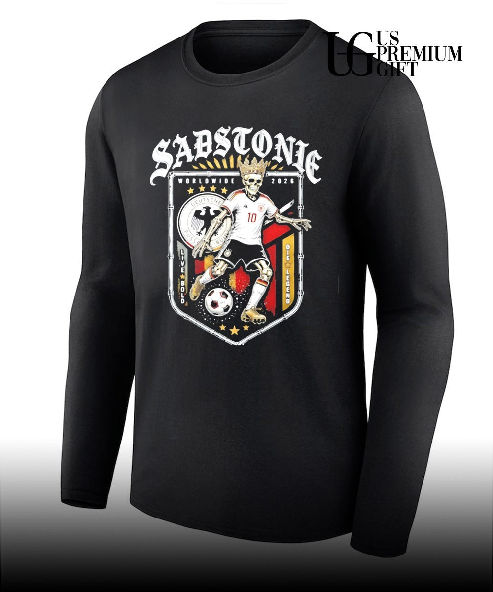 Skeleton Sadstonie 2026 Germany soccer legend shirt Unisex