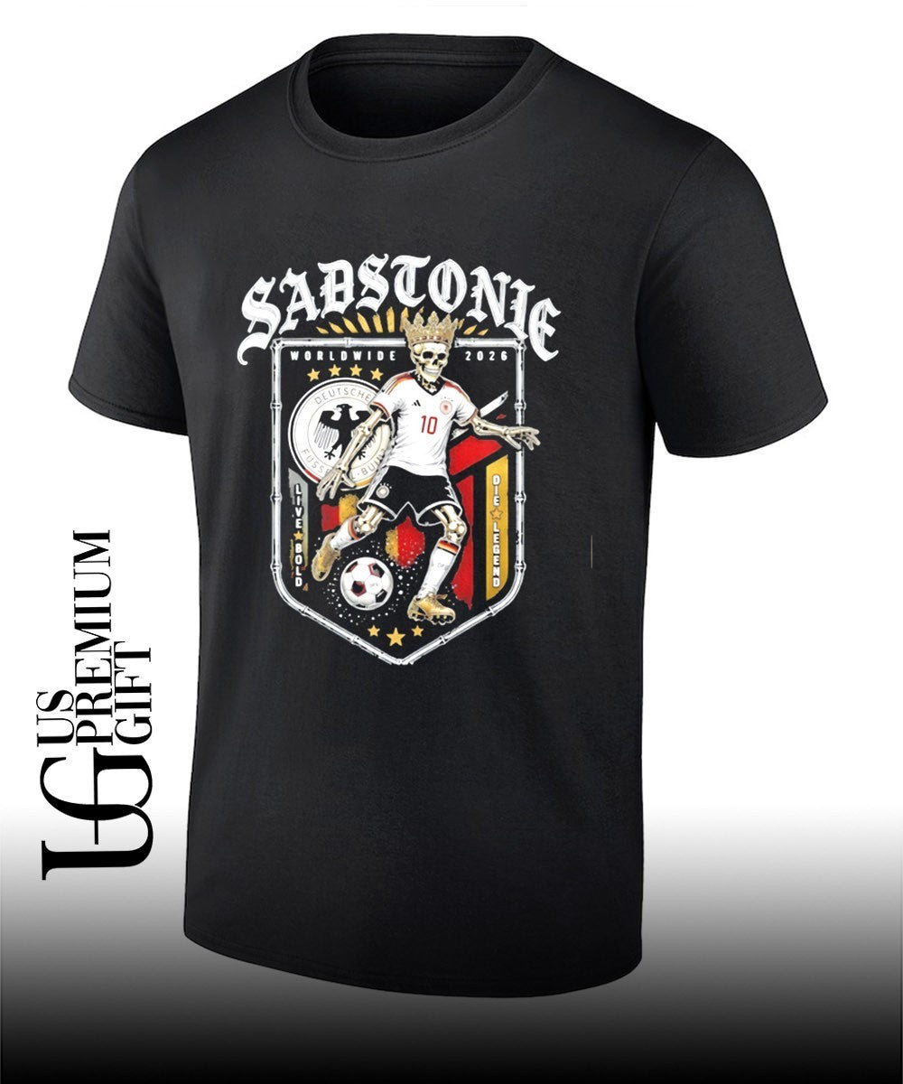 Skeleton Sadstonie 2026 Germany soccer legend shirt Unisex