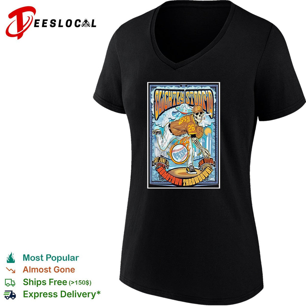 Skeleton basketball player Hometown Throwdown San Diego concert framed poster art shirt Unisex