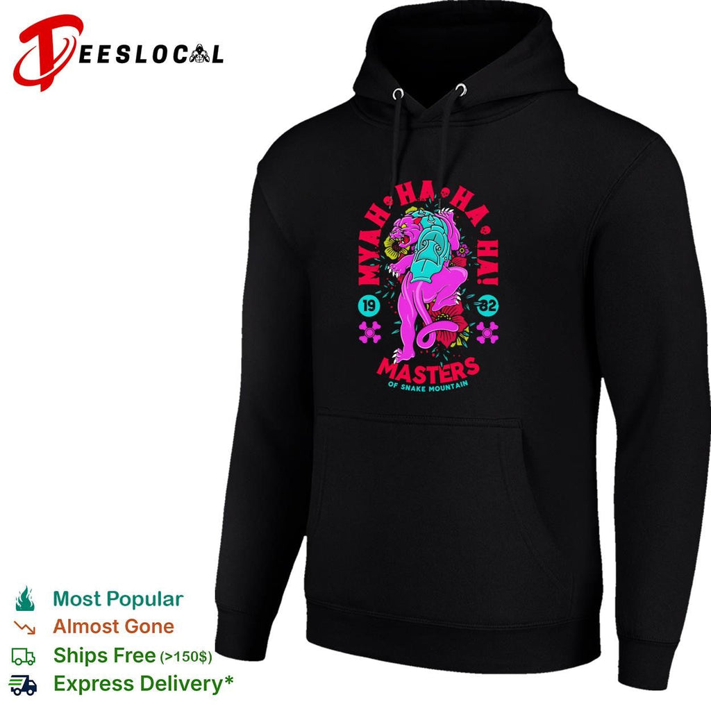 Skeletor Myah Ha Ha Masters of Snake Mountain 1982 villain shirt Unisex
