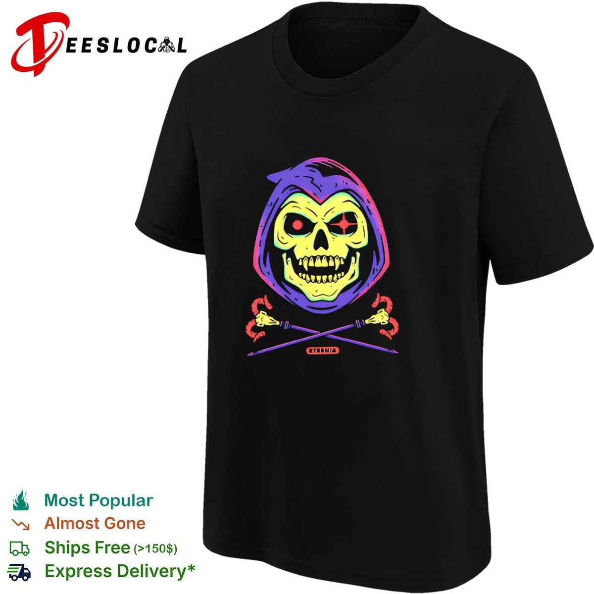 Skeletor from Masters of the Universe shirt Unisex