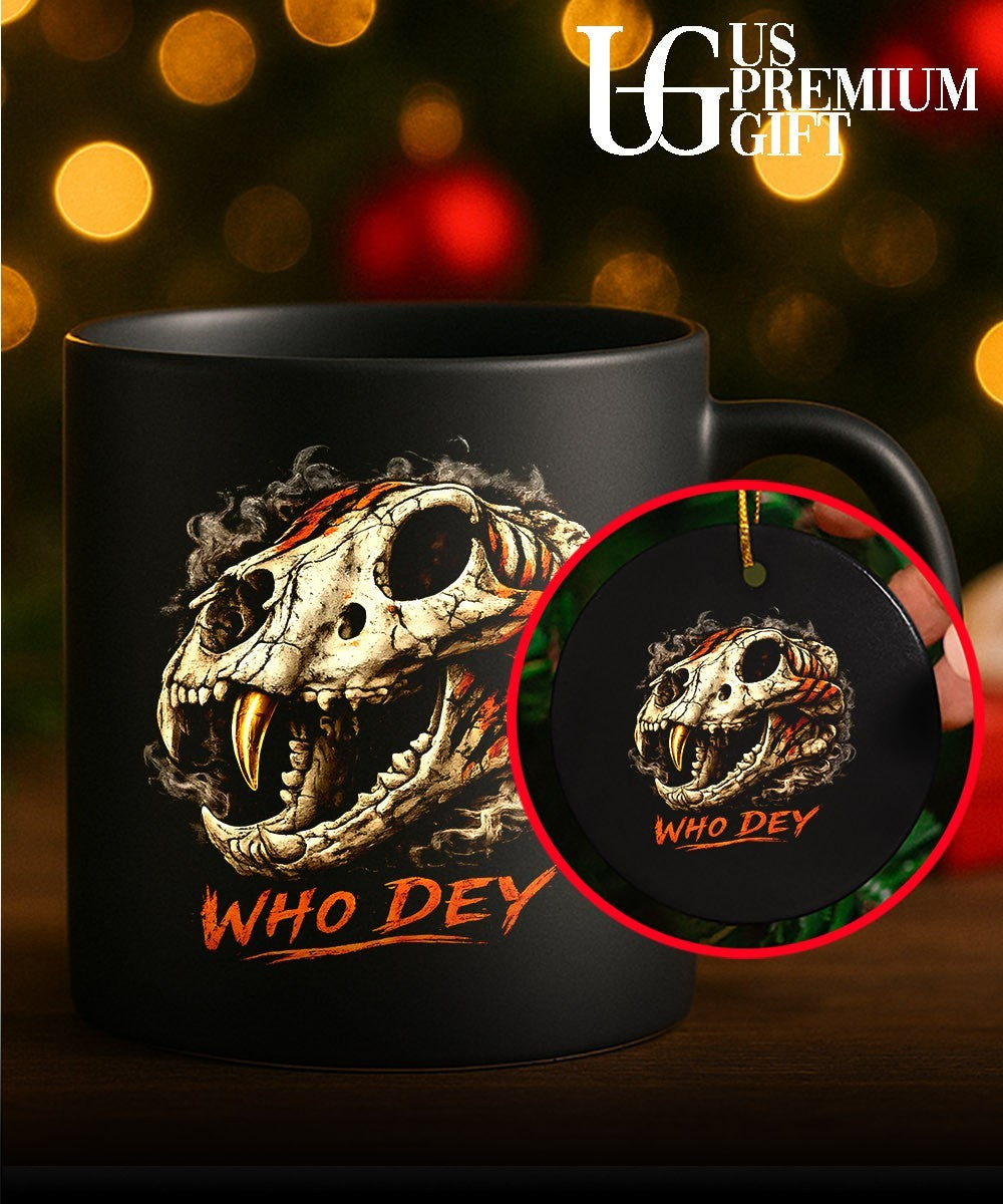 Skull Tiger who Dey Cincinnati Bengal shirt Unisex