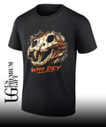 Skull Tiger who Dey Cincinnati Bengal shirt Unisex