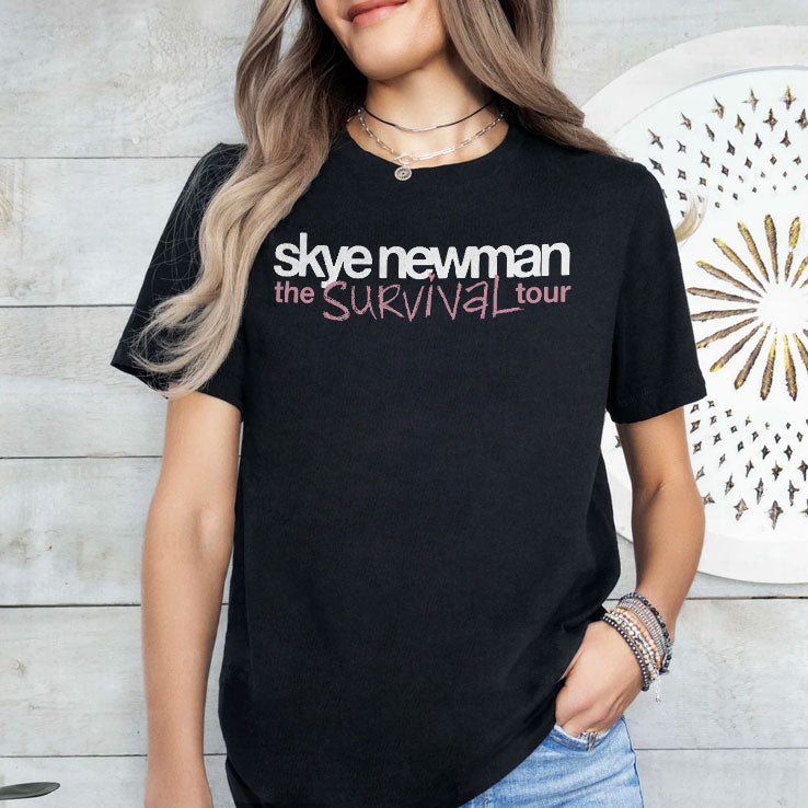 Skye Newman Survival Tour 2026 T Shirt Unisex