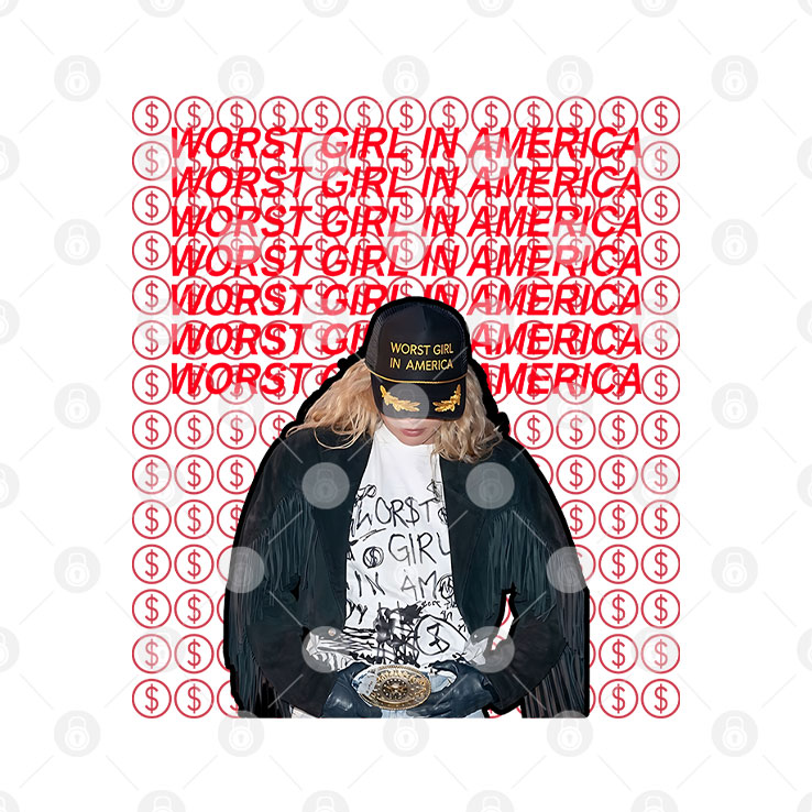 Slayyyter Worst Girl In America Shirt Unisex