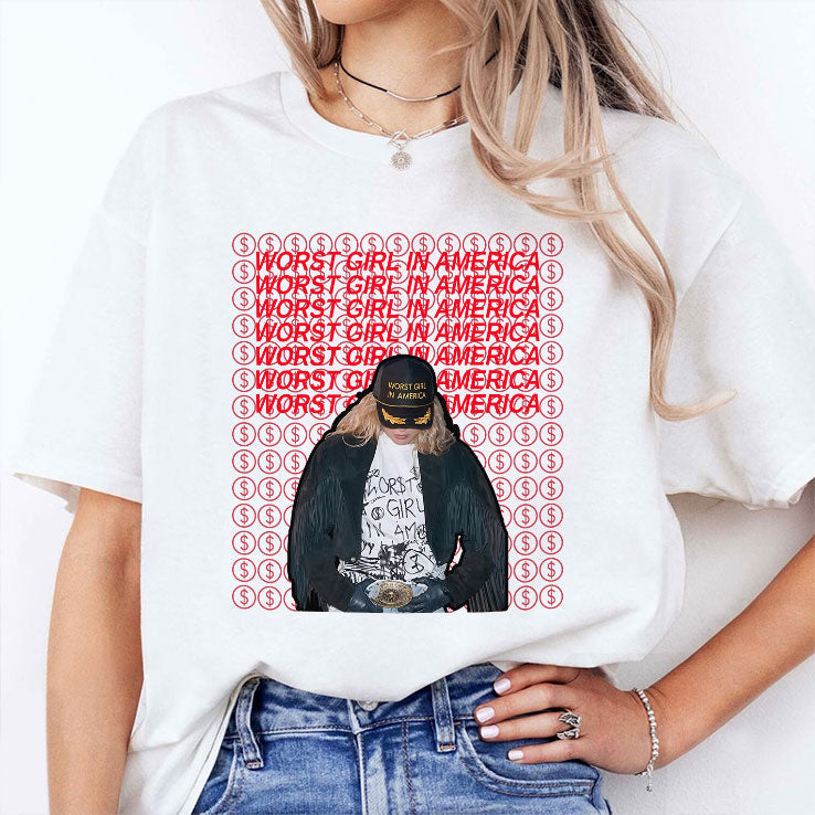 Slayyyter Worst Girl In America Shirt Unisex