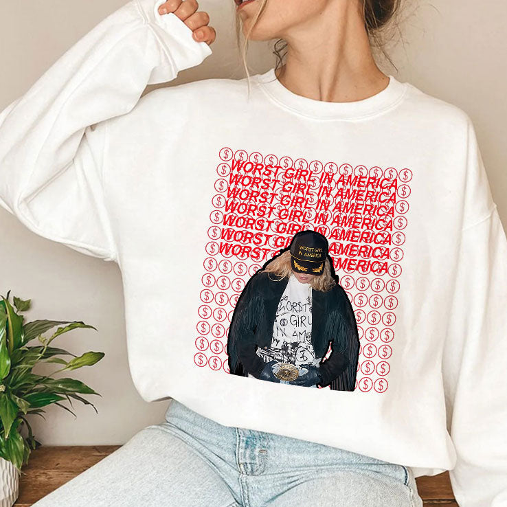 Slayyyter Worst Girl In America Shirt Unisex