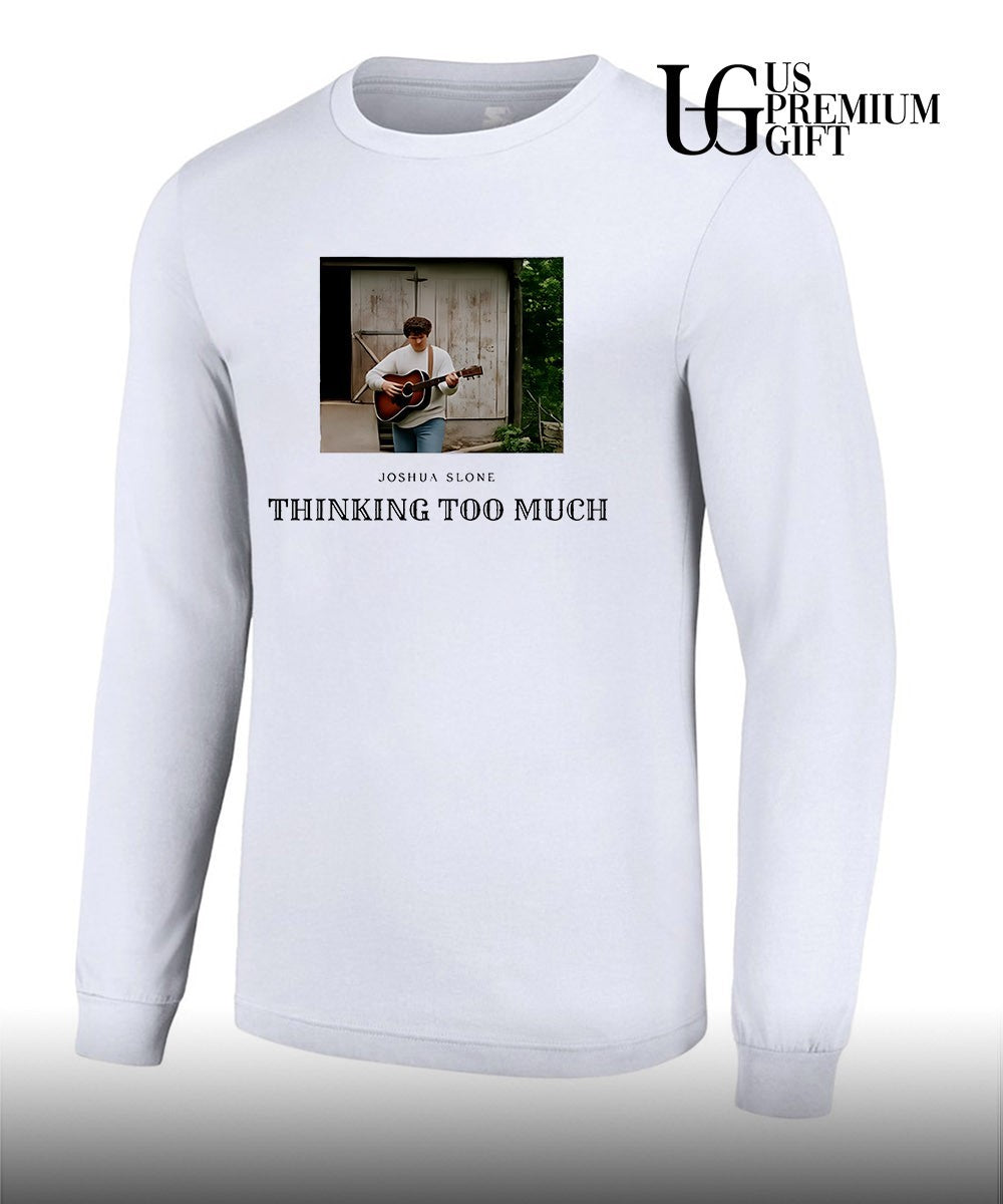 Slone playing guitar thinking too much shirt Unisex