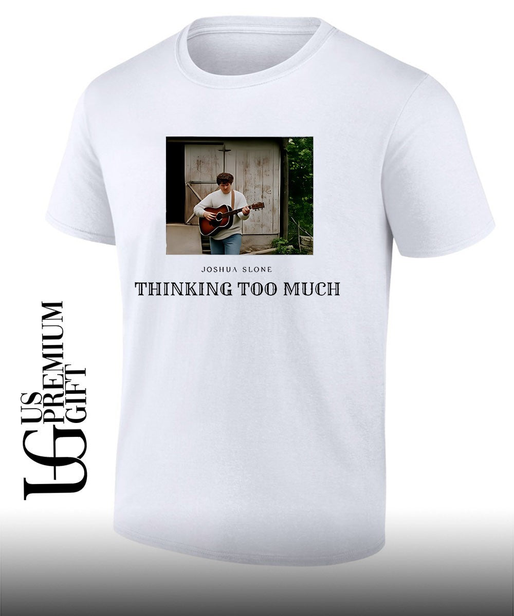 Slone playing guitar thinking too much shirt Unisex