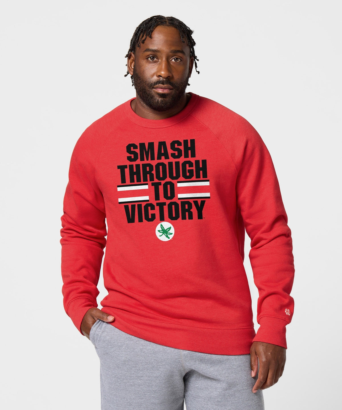 Smash Through To Victory Crewneck Unisex