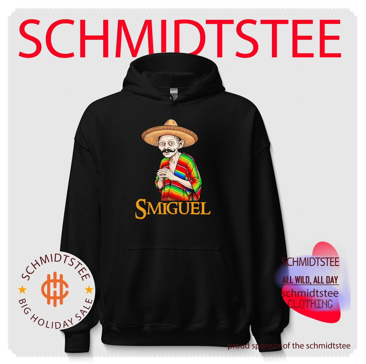 Smiguel Gollum in a Sombrero and Poncho shirt Unisex