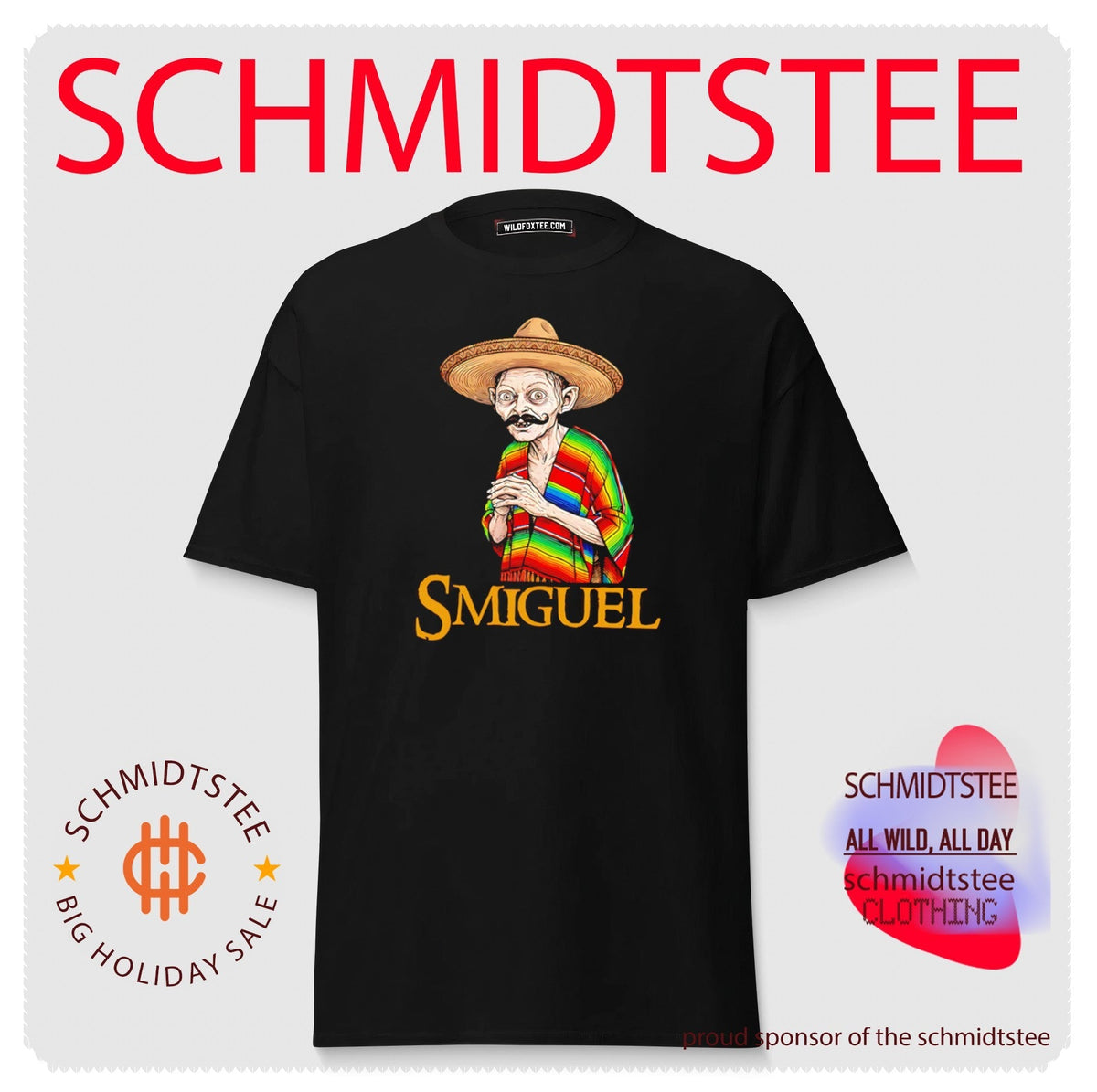 Smiguel Gollum in a Sombrero and Poncho shirt Unisex